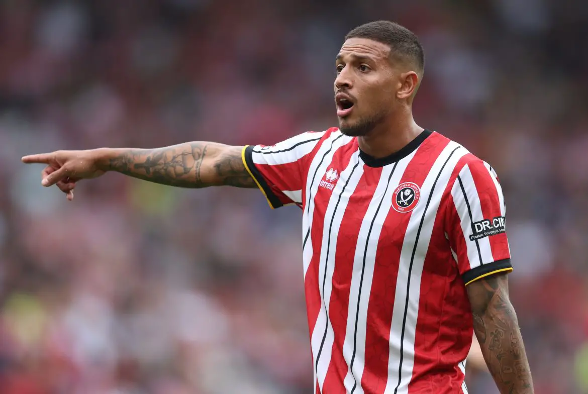 Vinícius Souza of Sheffield United.