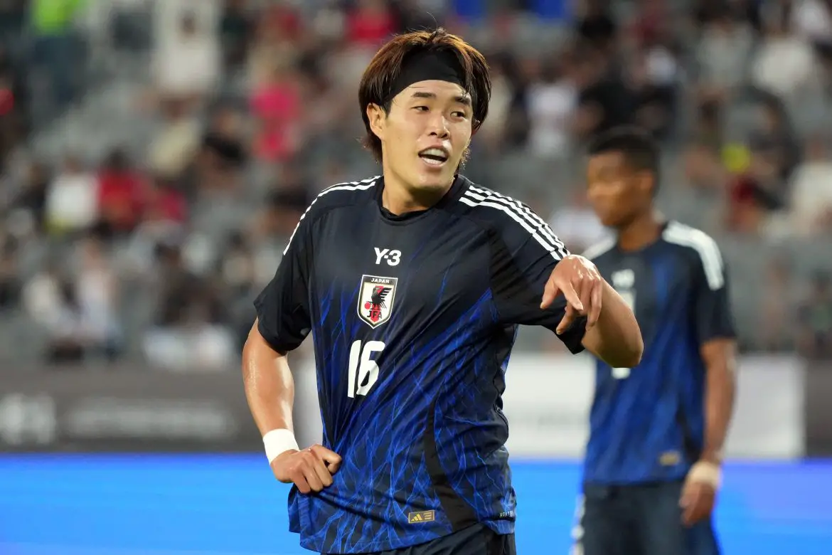 Japanese centre-back Tomoya Ando.