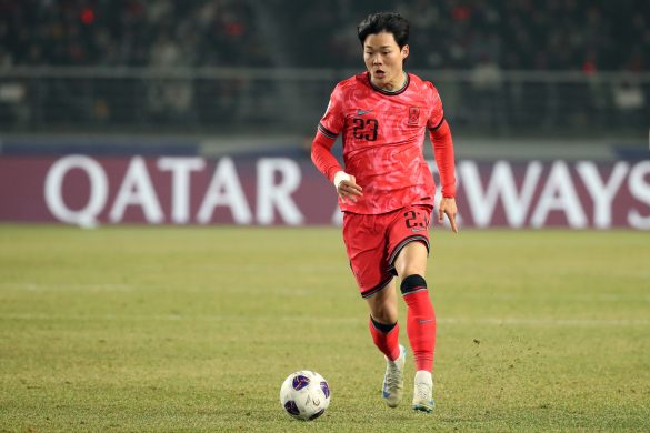 South Korea forward Oh Hyeon-gyu.