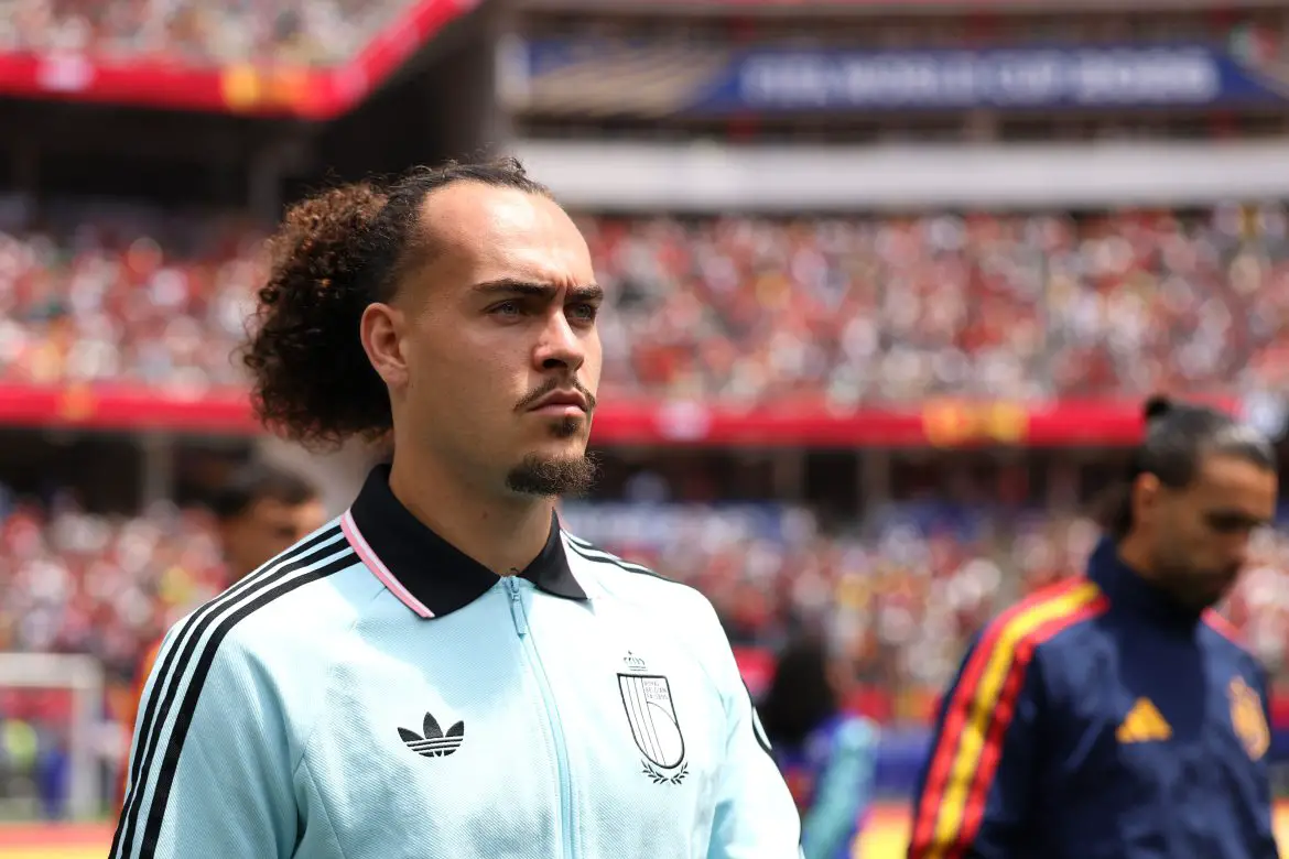 Belgian defender Arthur Theate.