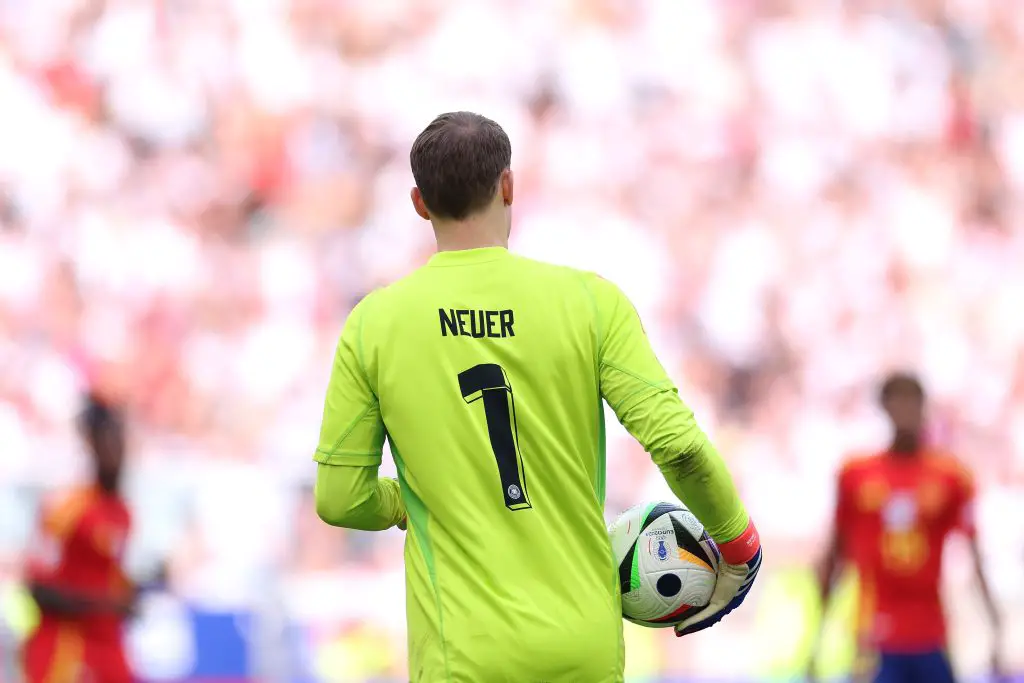  Manuel Neuer leaning towards featuring for Germany at the 2026 World Illustration 