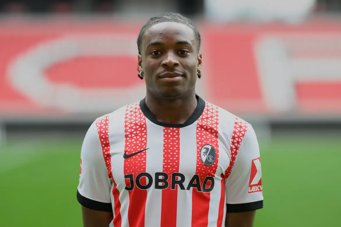 SC Freiburg defender Bruno Ogbus.