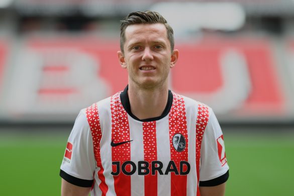 Michael Gregoritsch of SC Freiburg.