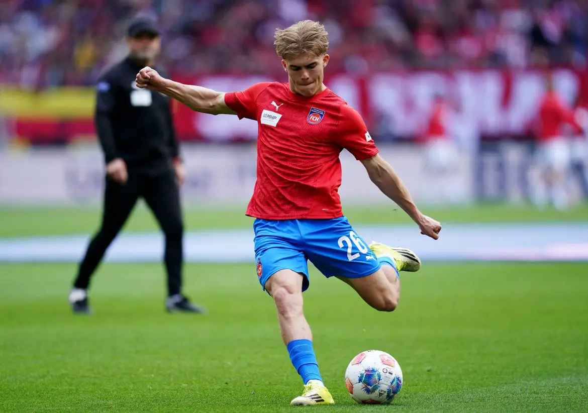 New Augsburg signing Hennes Behrens working on loan with Heidenheim in the Bundesliga last season.