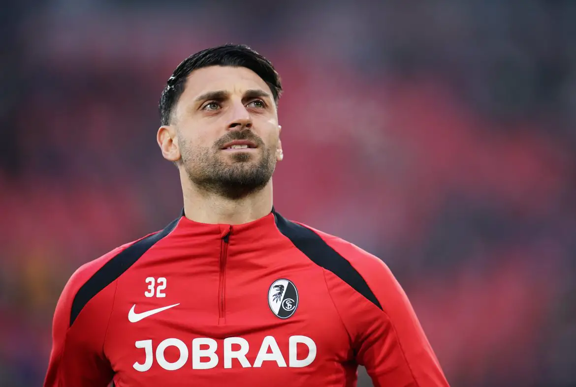 SC Freiburg's Vincenzo Grifo in the Bundesliga.