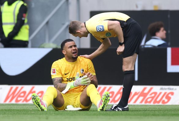 SC Freiburg and Germany U21 keeper Noah Atubolu is headed back to the sidelines.