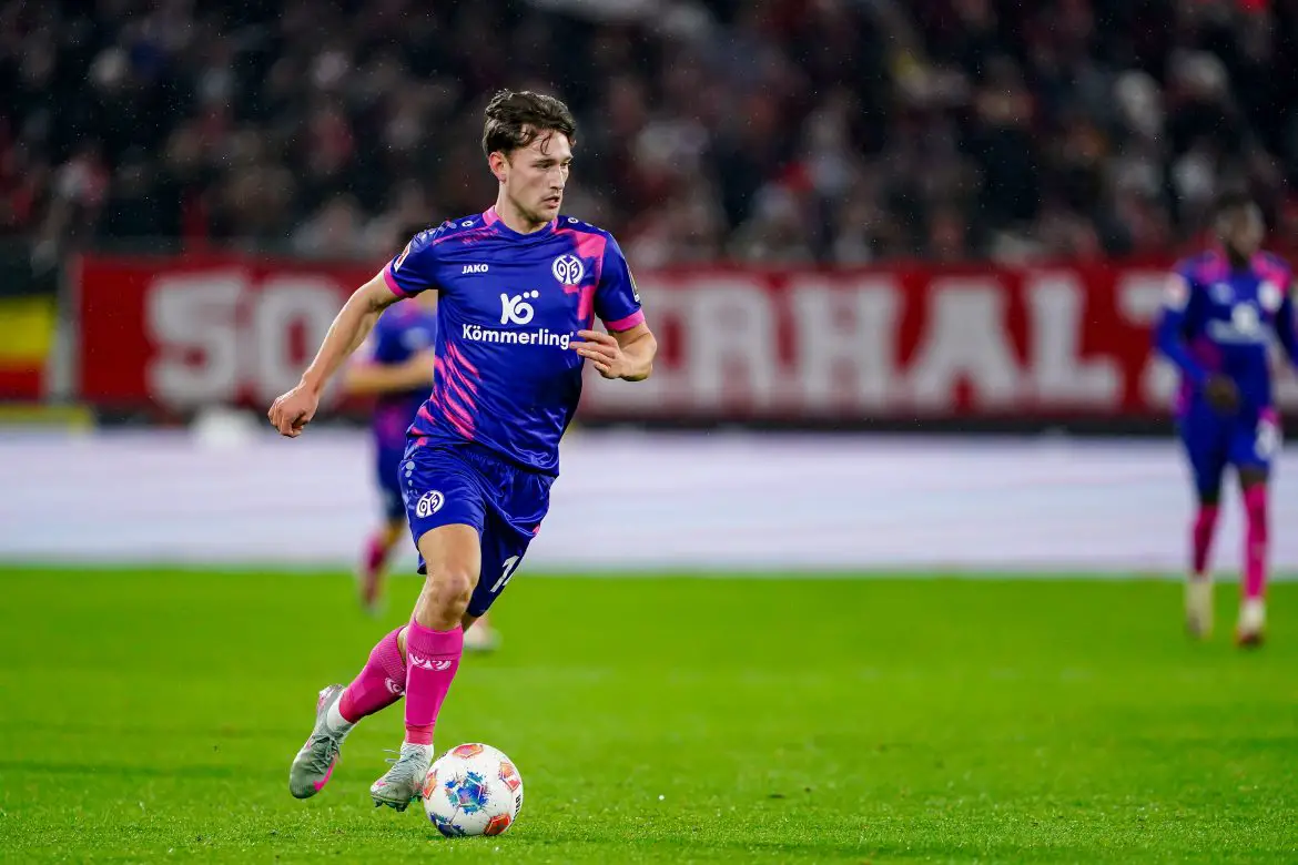 Mainz 05 attacker William Bøving.