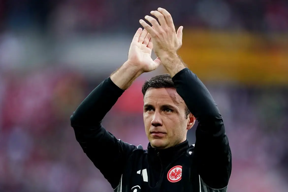 Eintracht Frankfurt's Mario Götze.