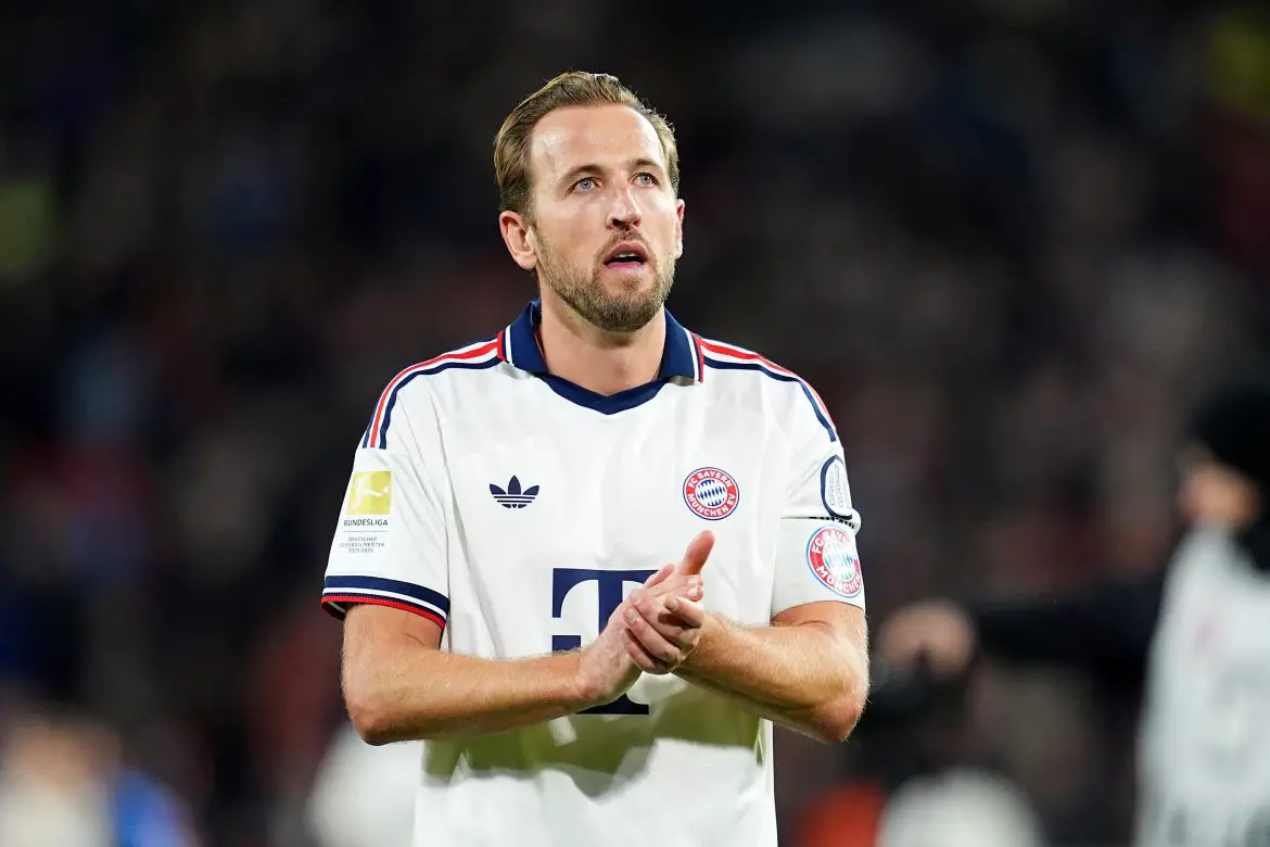 Bayern Munich's Harry Kane.