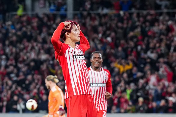 SC Freiburg's Keisuke Goto.