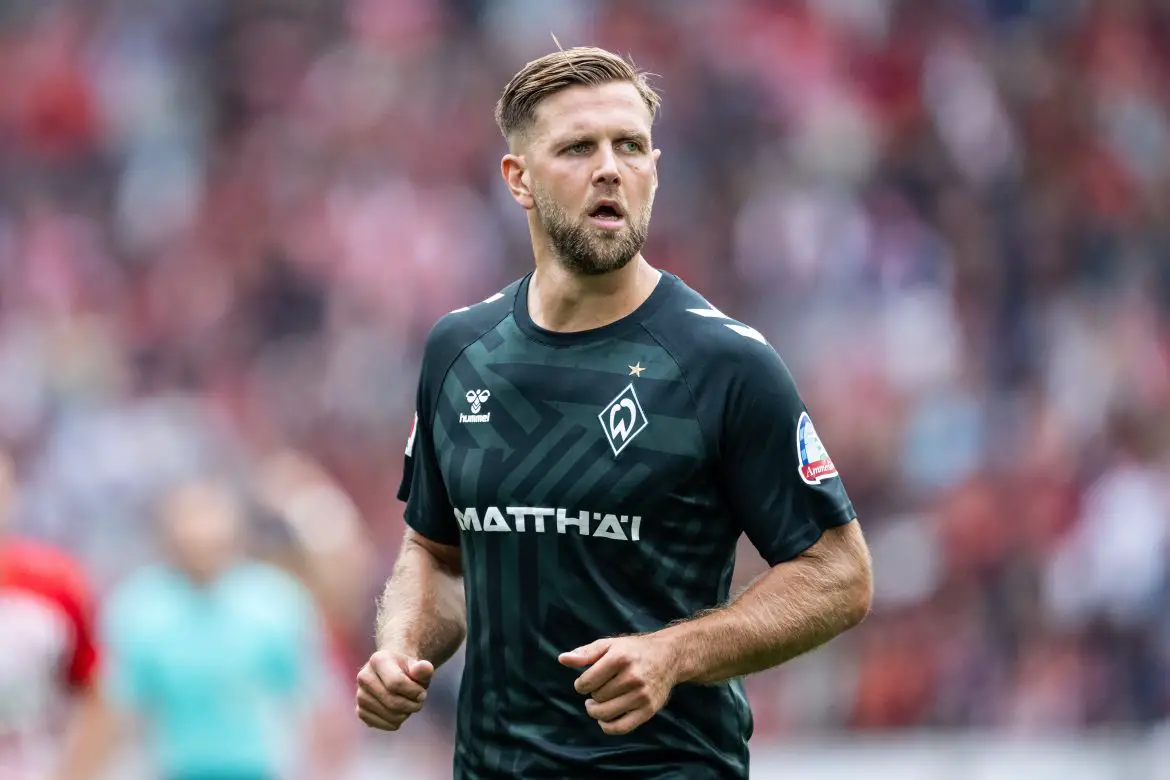 Werder Bremen striker Niclas Füllkrug back in 2023.
