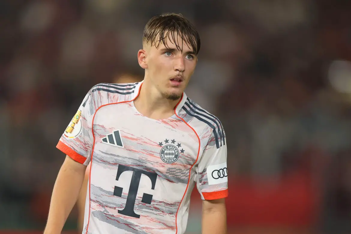 Bayern Munich's Lennart Karl.