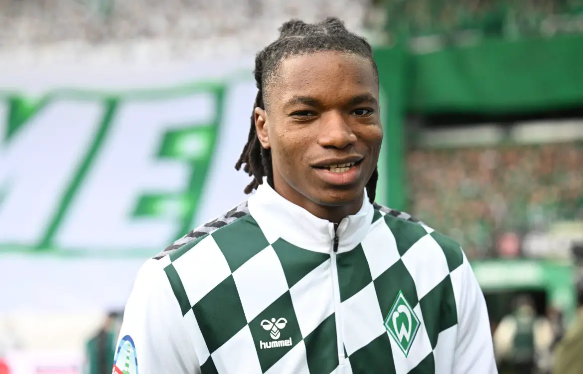 Werder Bremen midfielder Skelly Alvero.