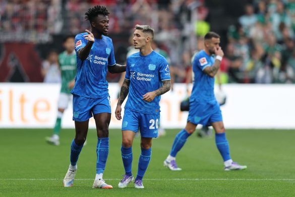 Bayer Leverkusen in action