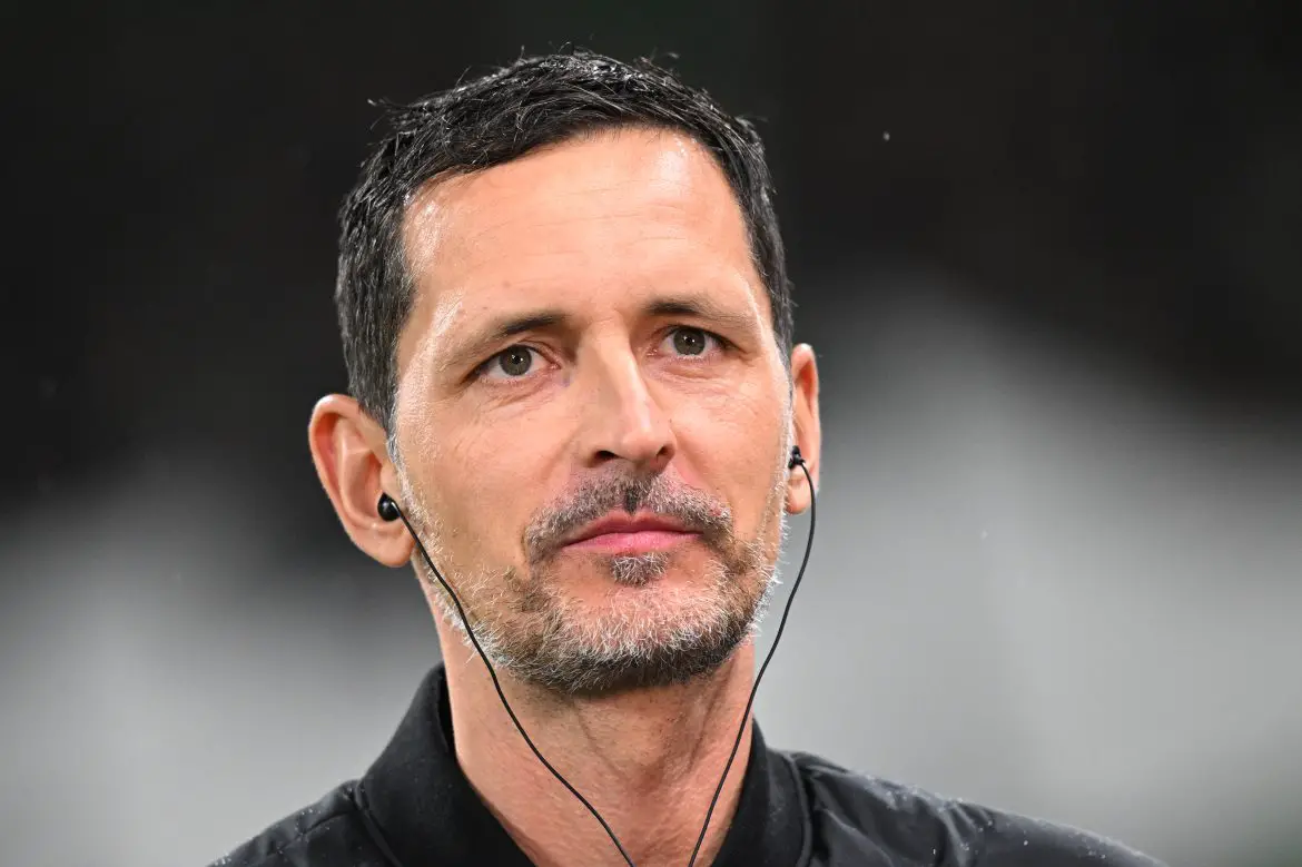 Eintracht Frankfurt head coach Dino Toppmöller ahead of Friday night's Bundesliga fixture against Werder Bremen.