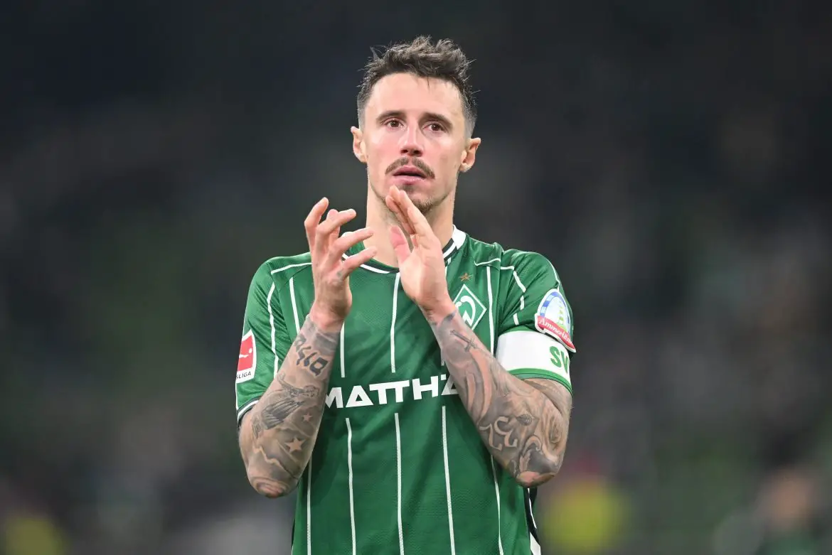 Werder Bremen captain Marco Friedl in the Bundesliga.