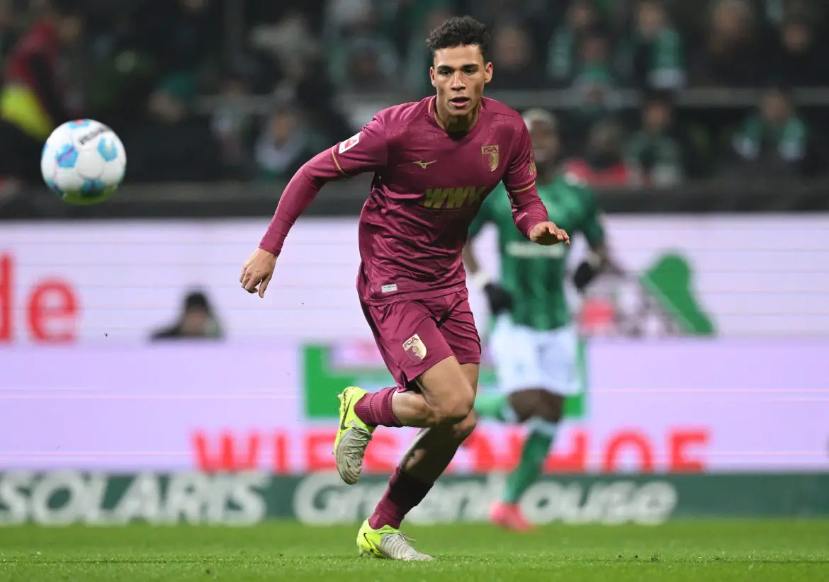 German wingback Henri Koudossou is now the third Augsburg player to receive a contract extension this summer.