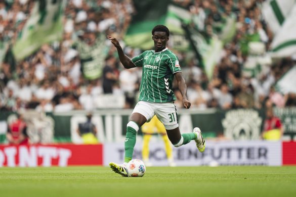 Werder Bremen defender Karim Coulibaly.