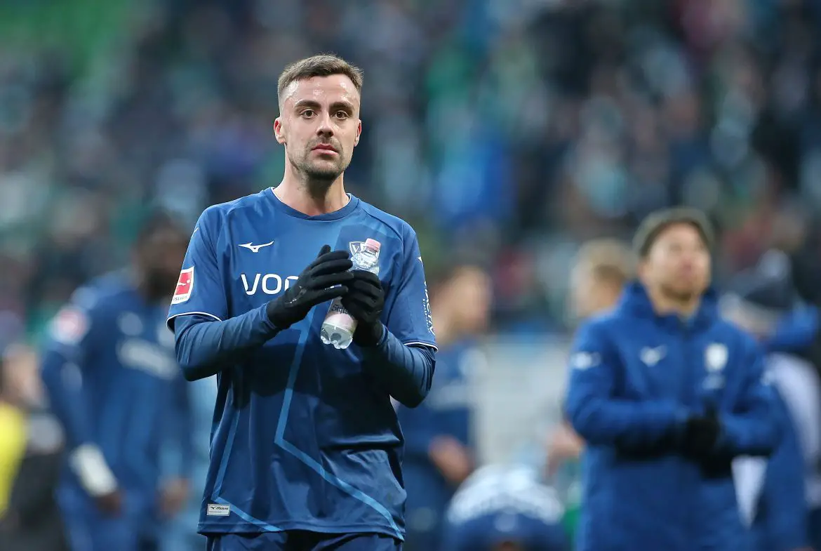 New Fortuna Düsseldorf signing Philipp Förster playing for VfL Bochum in the Bundesliga.
