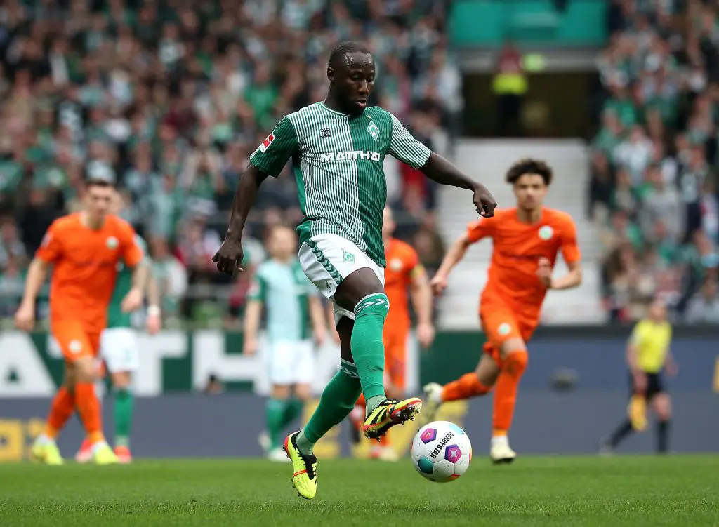 Fanion Brodé échange Werder Brême / AS Saint-Étienne – Coupe UEFA 2008-09