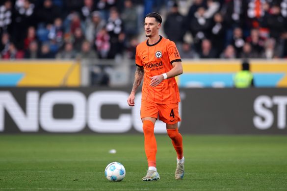 Current Eintracht Frankfurt captain Robin Koch.