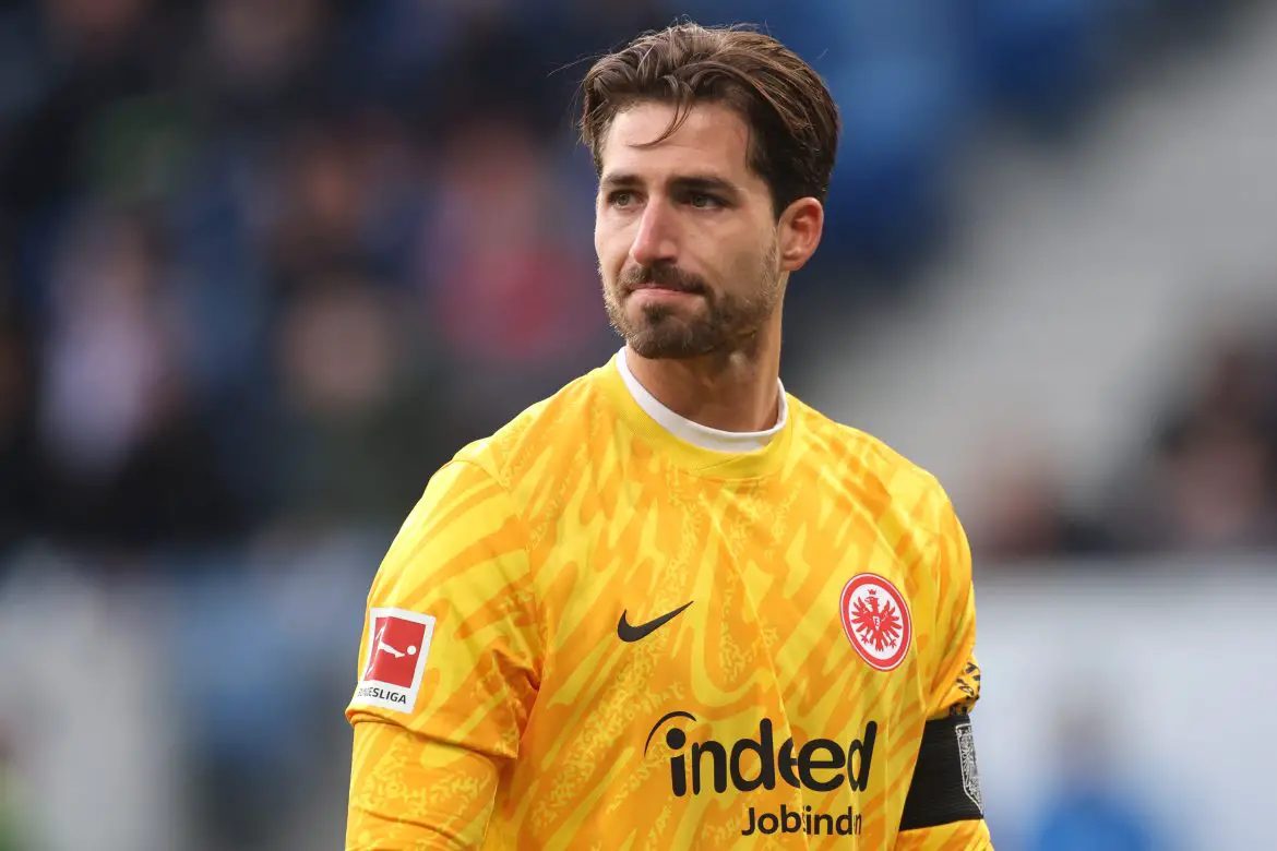 Eintracht Frankfurt keeper Kevin Trapp.