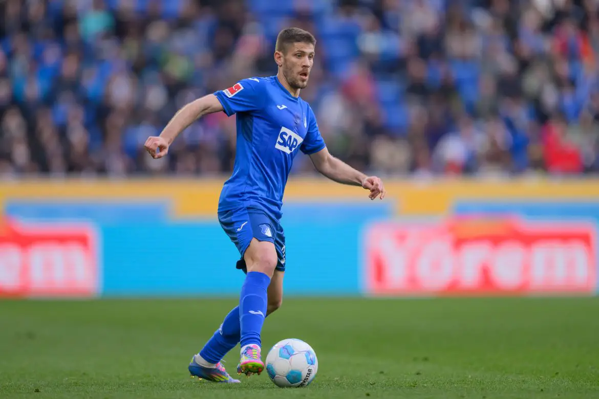 Hoffenheim striker Andrej Kramaric in the Bundesliga this season.