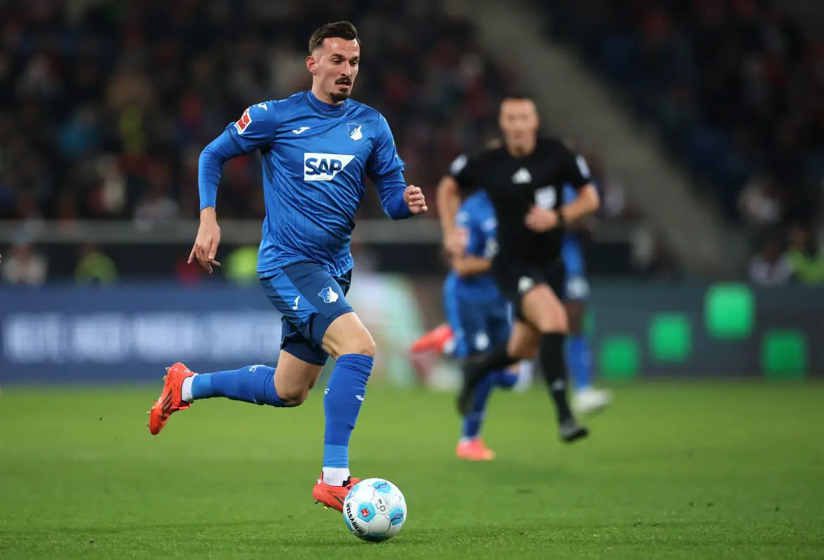 Hoffenheim striker Mërgim Berisha.