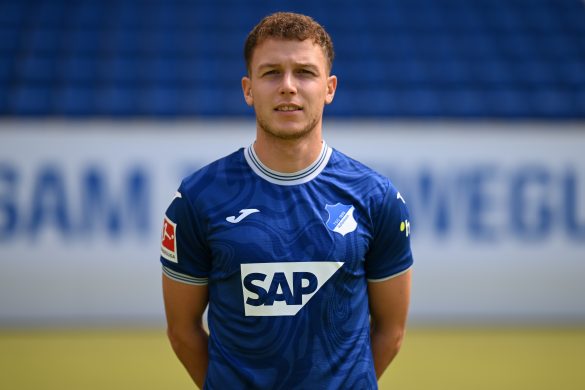 Soon-to-be-unveiled Aberdeen signing Dennis Geiger of Hoffenheim.