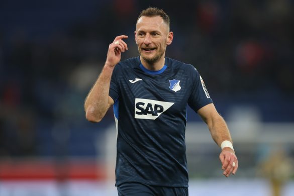 Czech fullback Vladimir Coufal representing Hoffenheim in the Bundesliga.