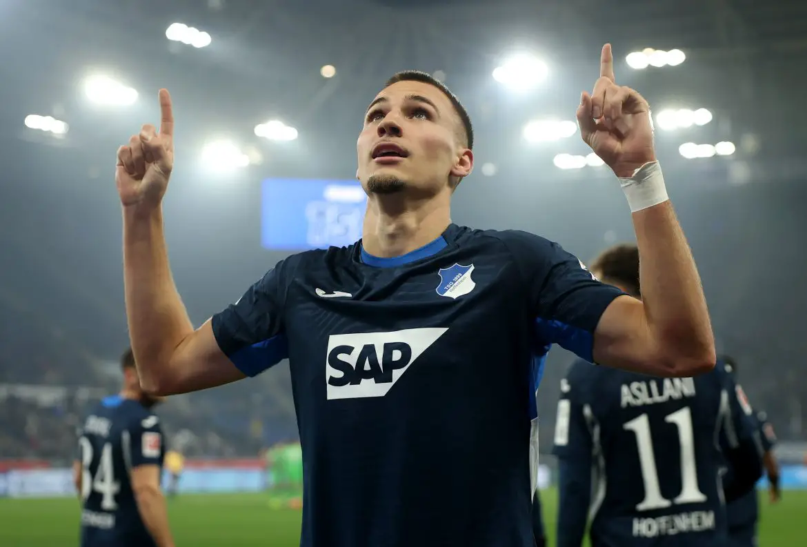 Tim Lemperle of Hoffenheim.