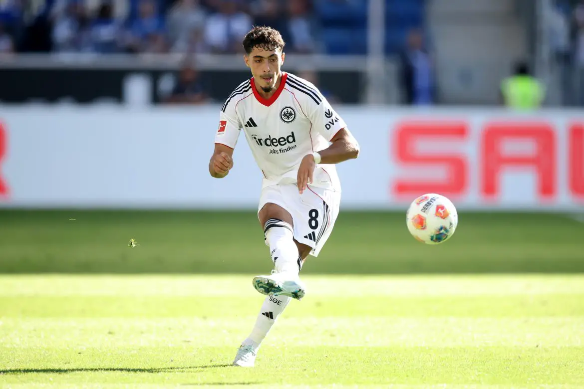 Eintracht Frankfurt's Fares Chaibi