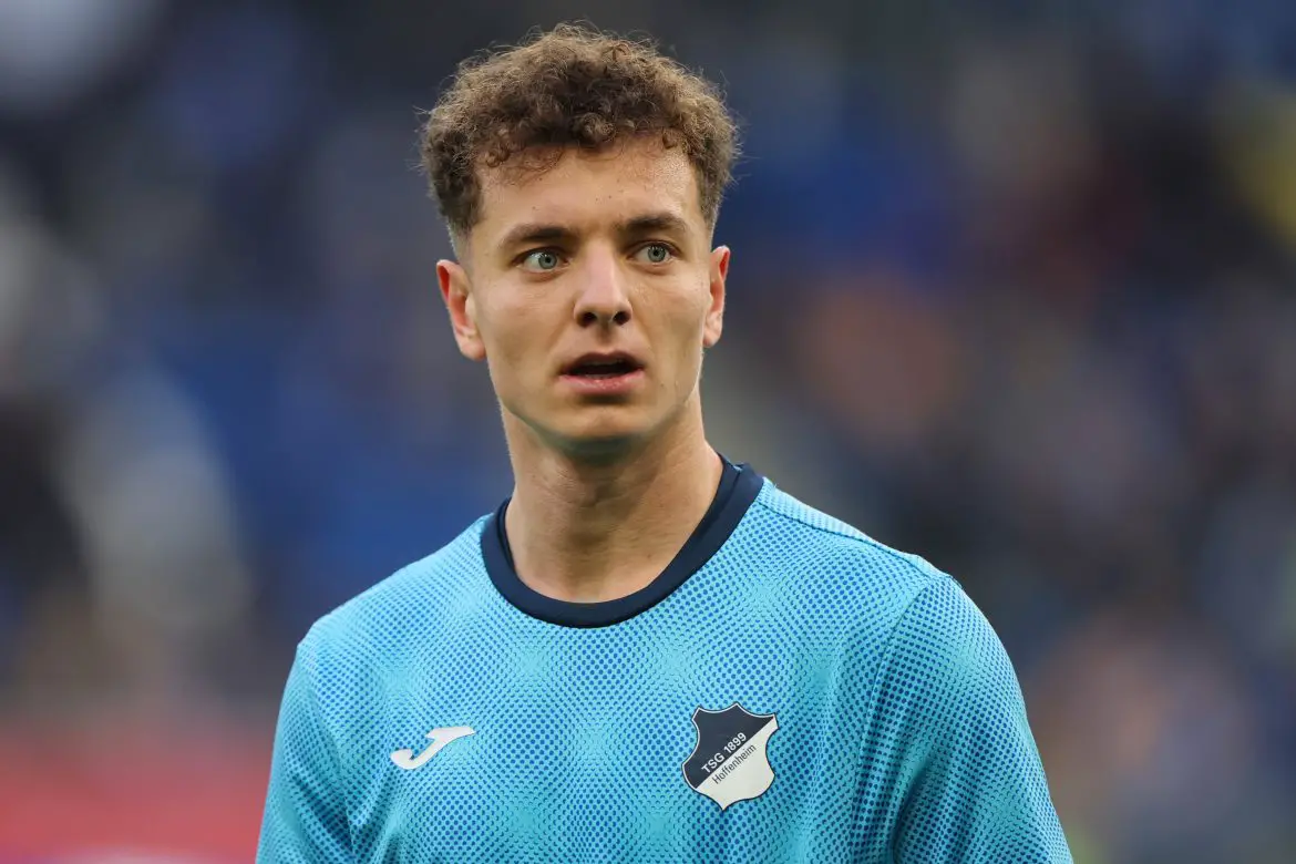 Hoffenheim striker Fisnik Asllani in the Bundesliga.