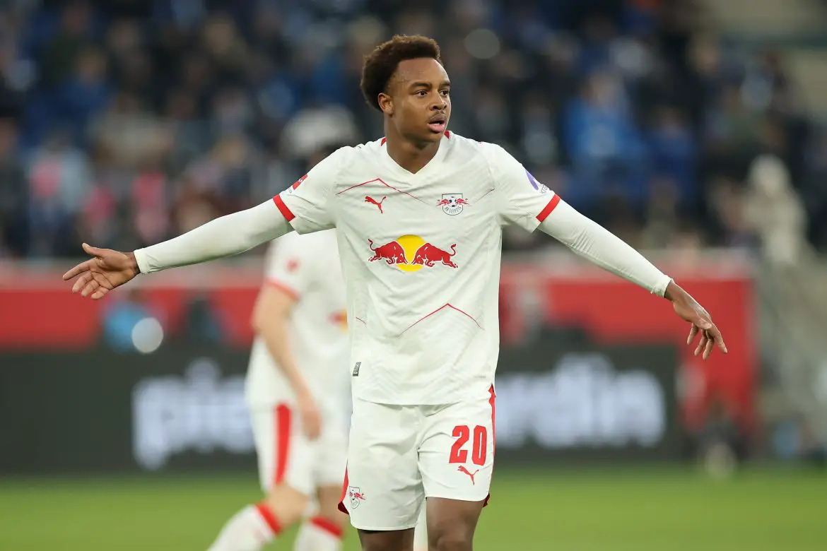 RB Leipzig midfielder Assan Ouédraogo.