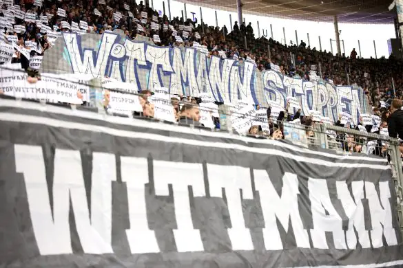 Hoffenheim protest against Roger Wittmann in the Bundesliga on Saturday.