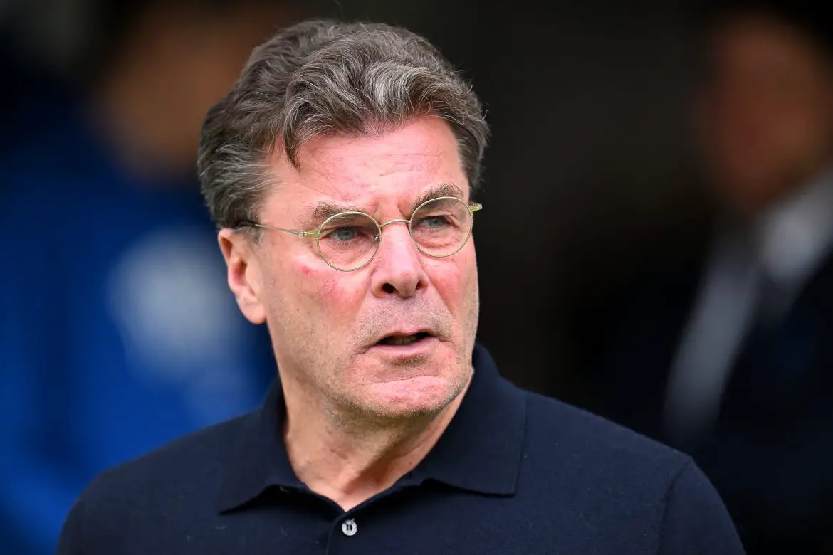 VfL Wolfsburg head coach Dieter Hecking in the Bundesliga.