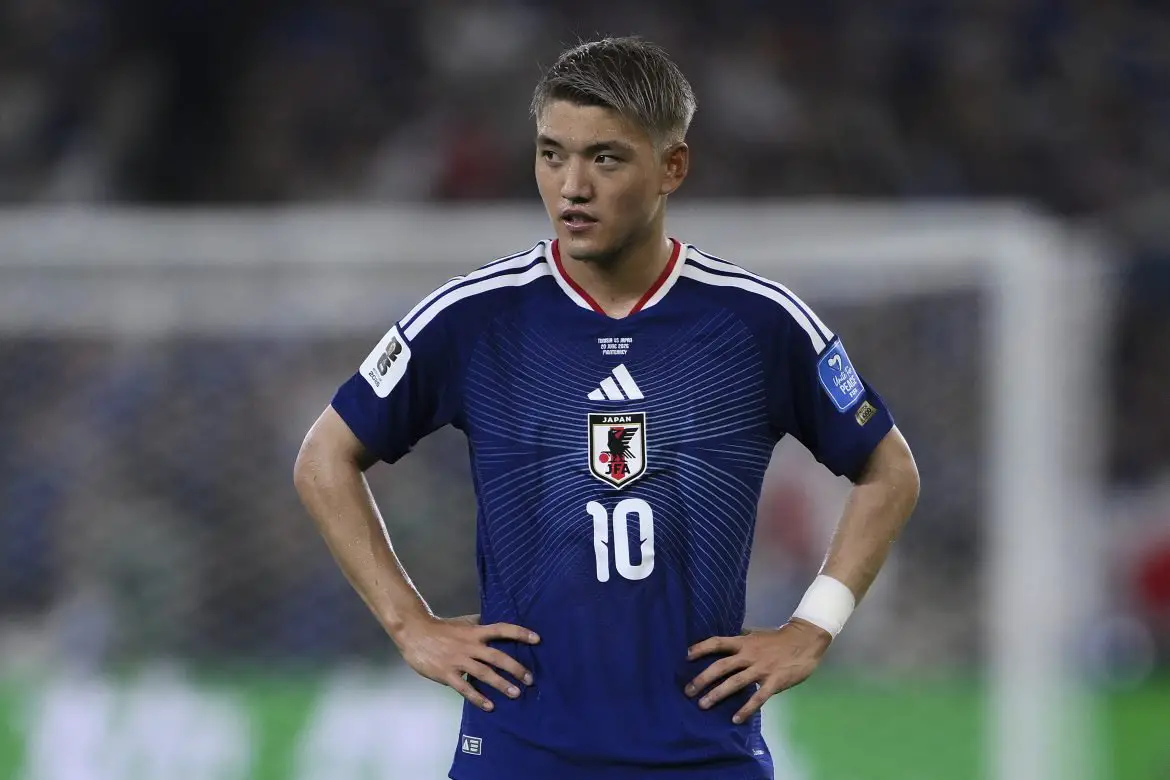 Eintracht Frankfurt's Ritsu Doan.