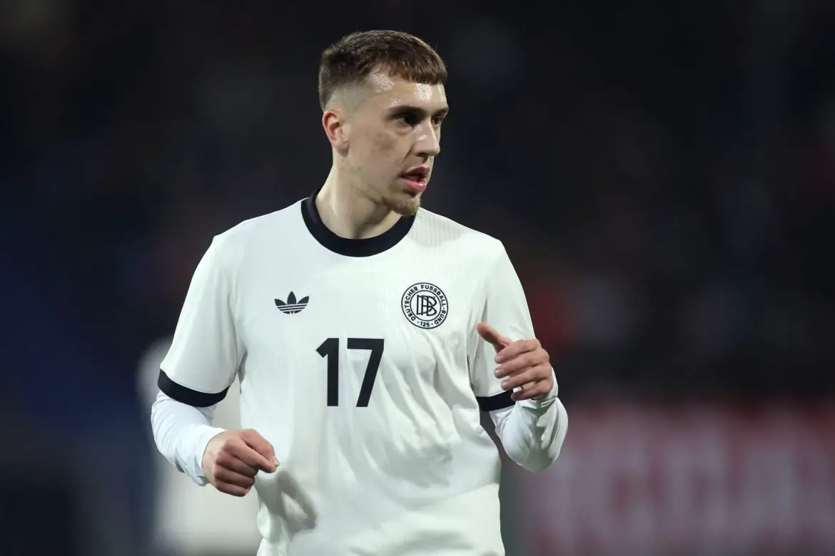 Brighton & Hove Albion's Brajan Gruda might end up being the set-piece taker for the Germany U21s in this summer's European Championship.
