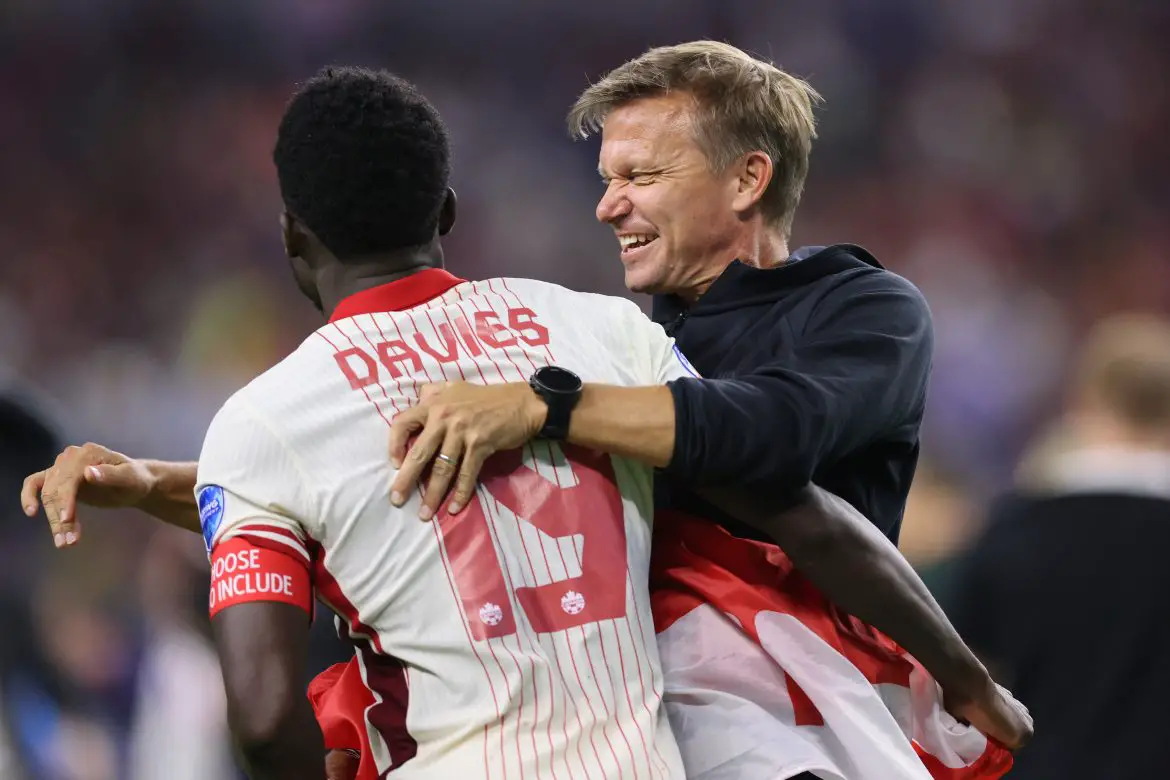 Canadian national team head coach Jesse Marsch is taking heat from Alphonso Davies' agent after his season-ending ACL tear.