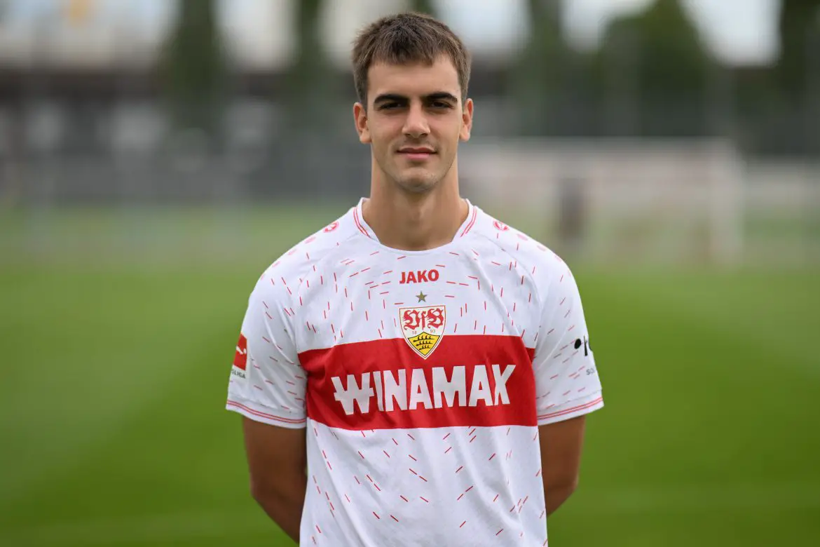 Soon-to-be-unveiled Werder Bremen striker Jovan Milosevic of VfB Stuttgart.