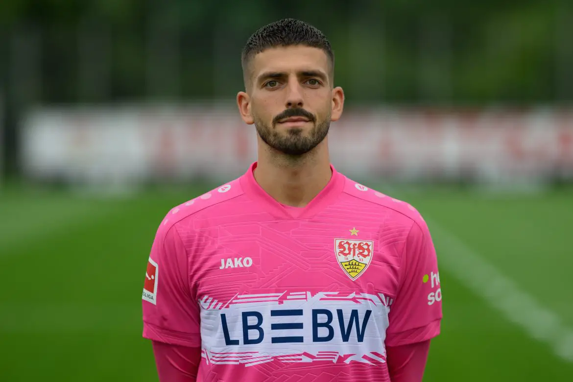 VfB Stuttgart keeper Fabian Bredlow.