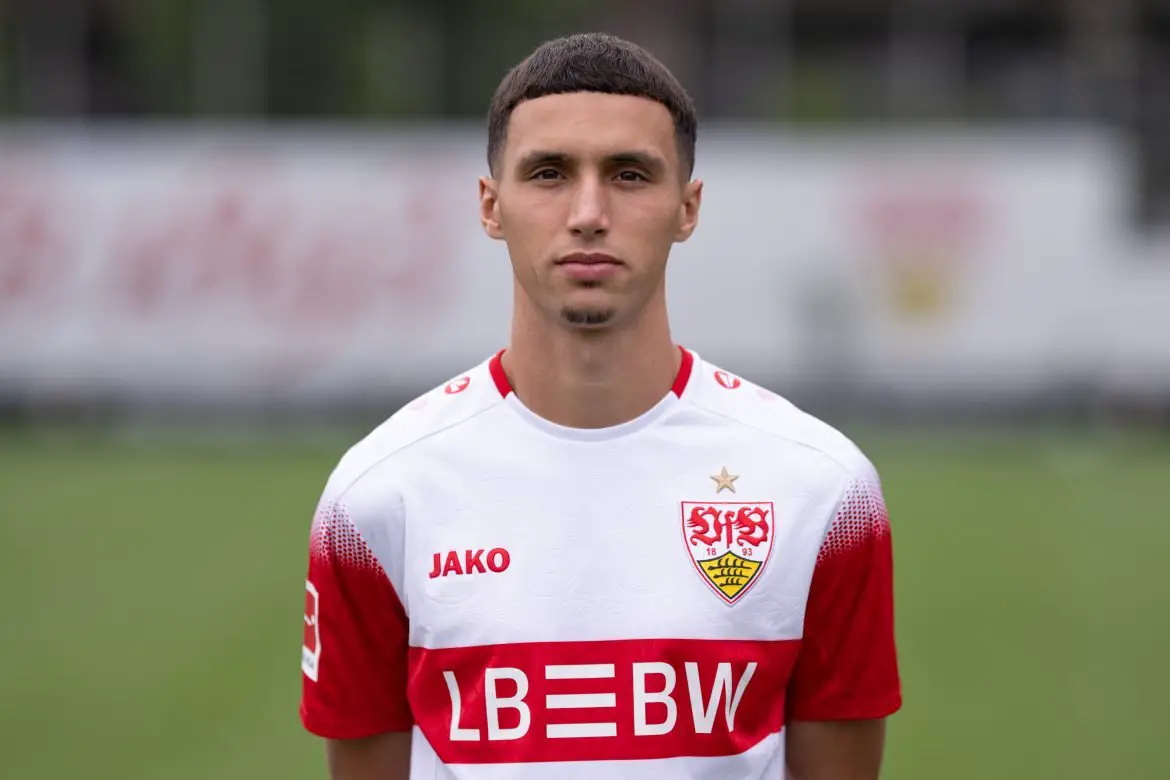 VfB Stuttgart's Bilal El Khannouss.