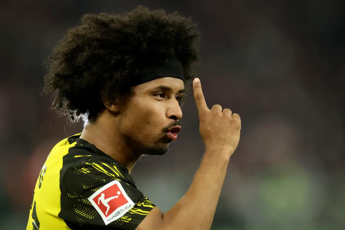 Soon-to-be-unveiled Barcelona signing Karim Adeyemi in the Bundesliga.