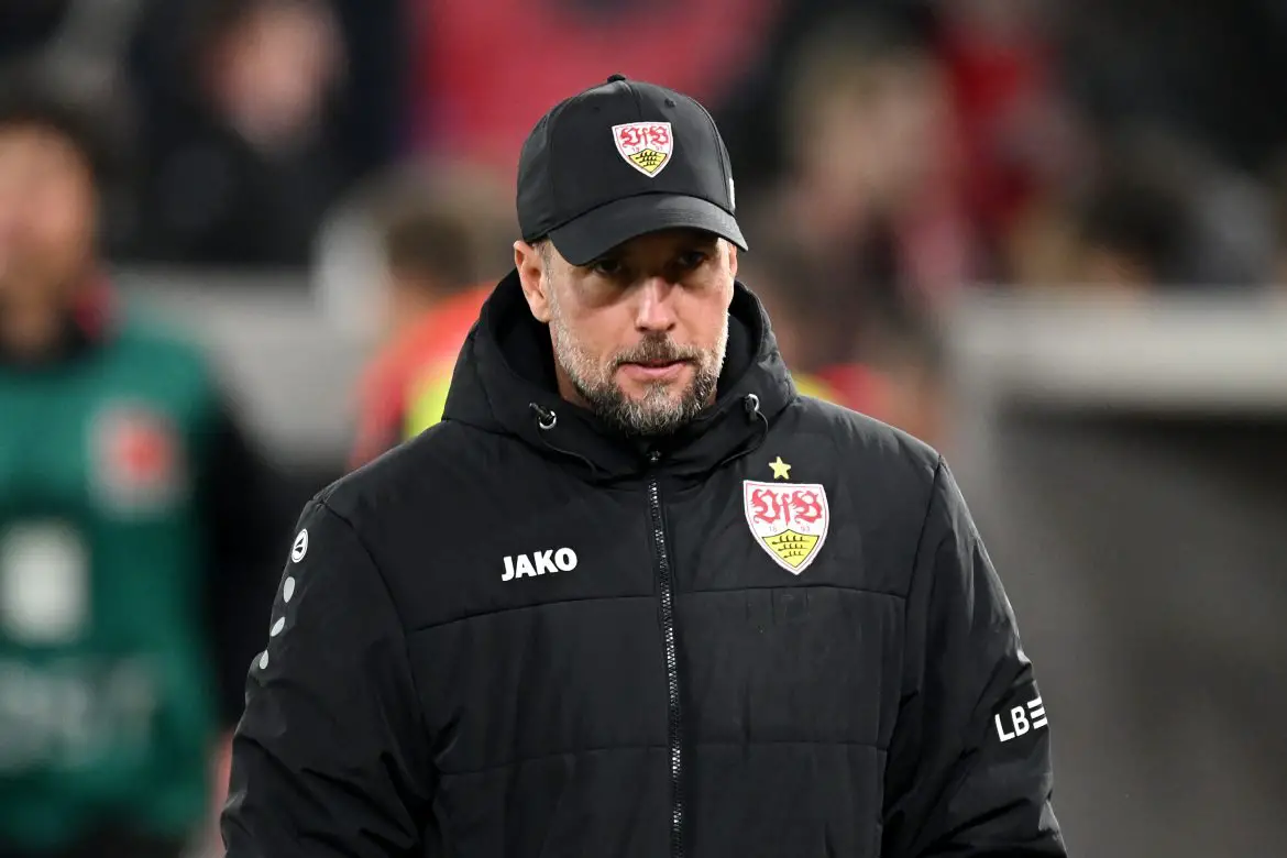 VfB Stuttgart head coach Sebastian Hoeneß.
