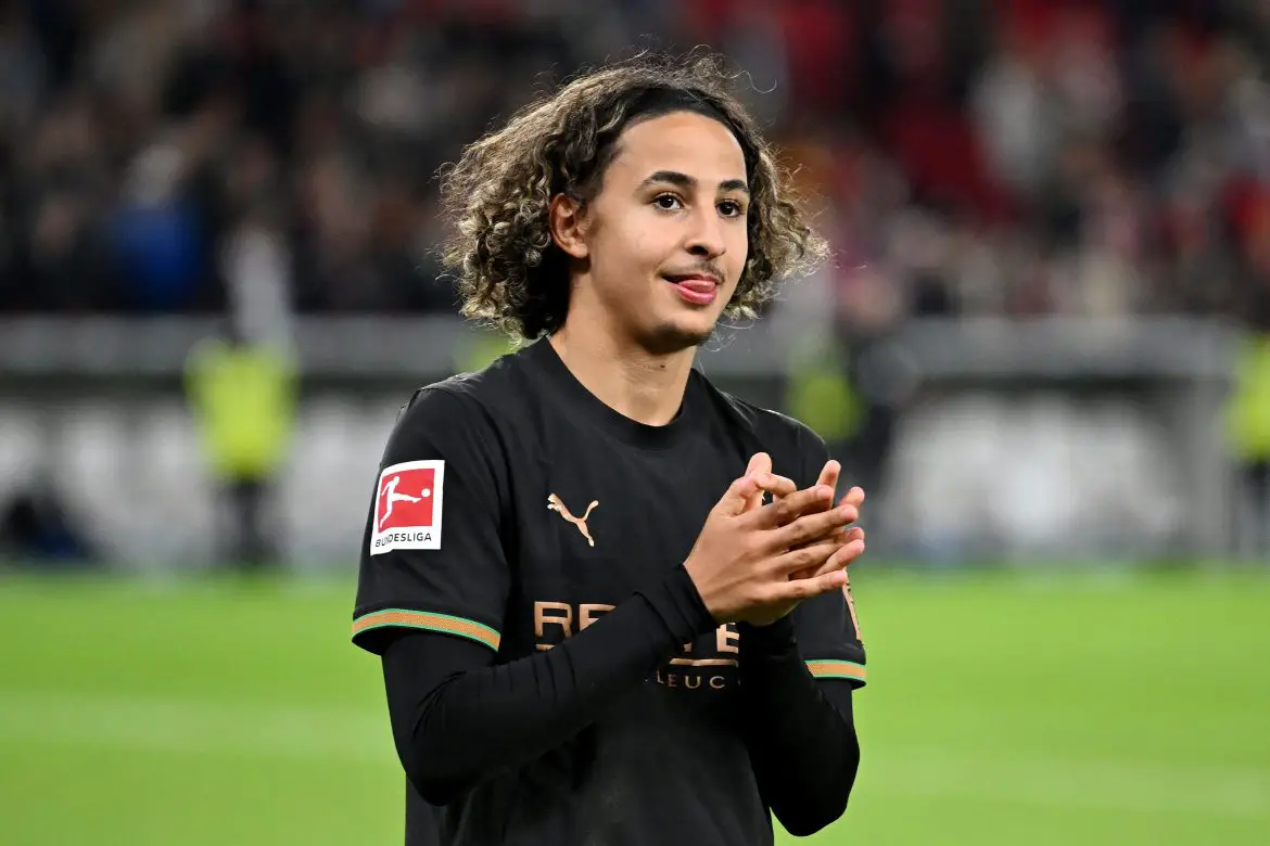 Borussia Mönchengladbach's Wael Mohya.
