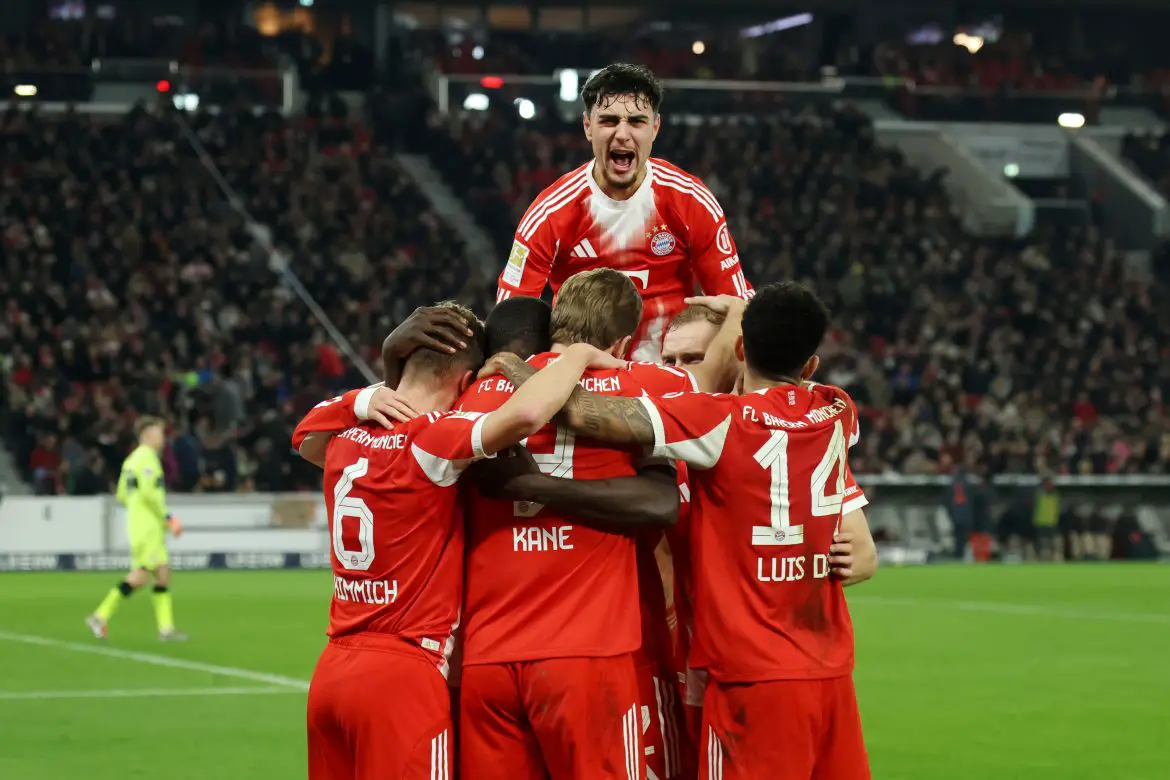 Bayern thrash Stuttgart in the Bundesliga