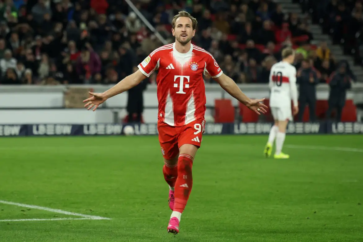 Bayern Munich striker Harry Kane