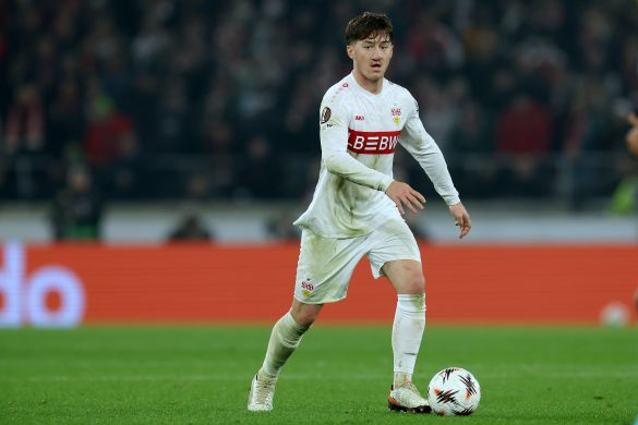 Stuttgart and German national team midfielder Angelo Stiller.