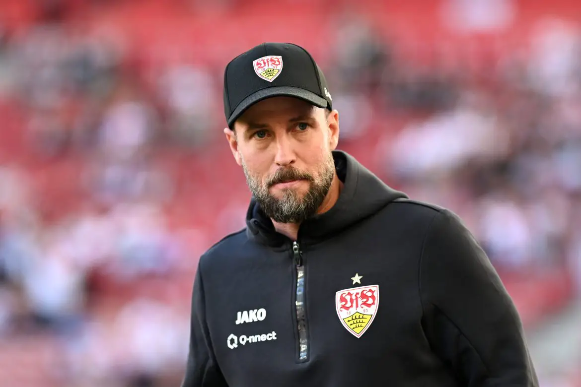 Germany's next top manager? Stuttgart head coach Sebastian Hoeneß.