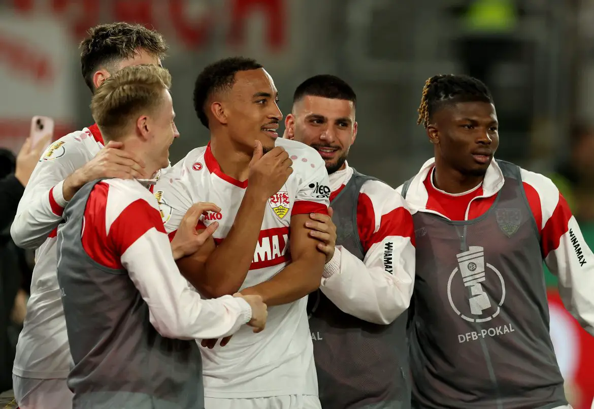 VfB Stuttgart's Jamie Leweling.